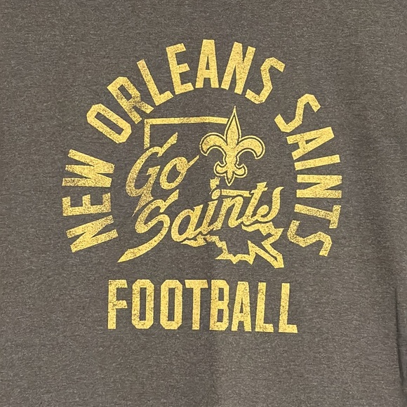 NFL Team Apparel New Orleans Saints T-Shirt Size S - Picture 2 of 4